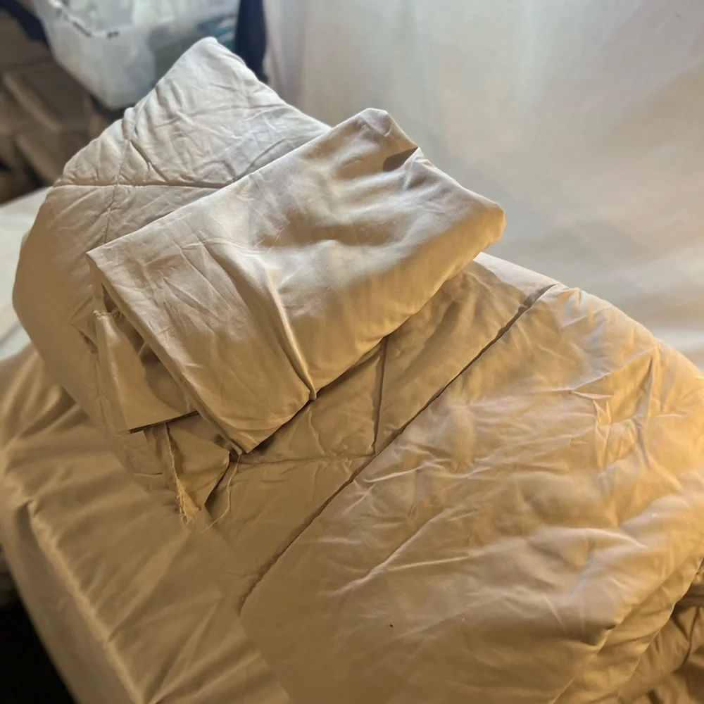 Elegant Beige Comforter Set